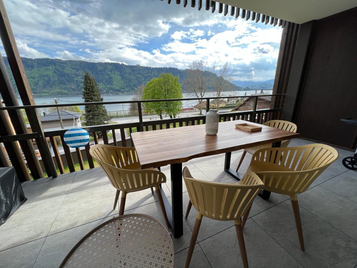 סאטנדורף Ferienwohnung Mit Seeblick - Ossiacher See Gerlitzen מראה חיצוני תמונה