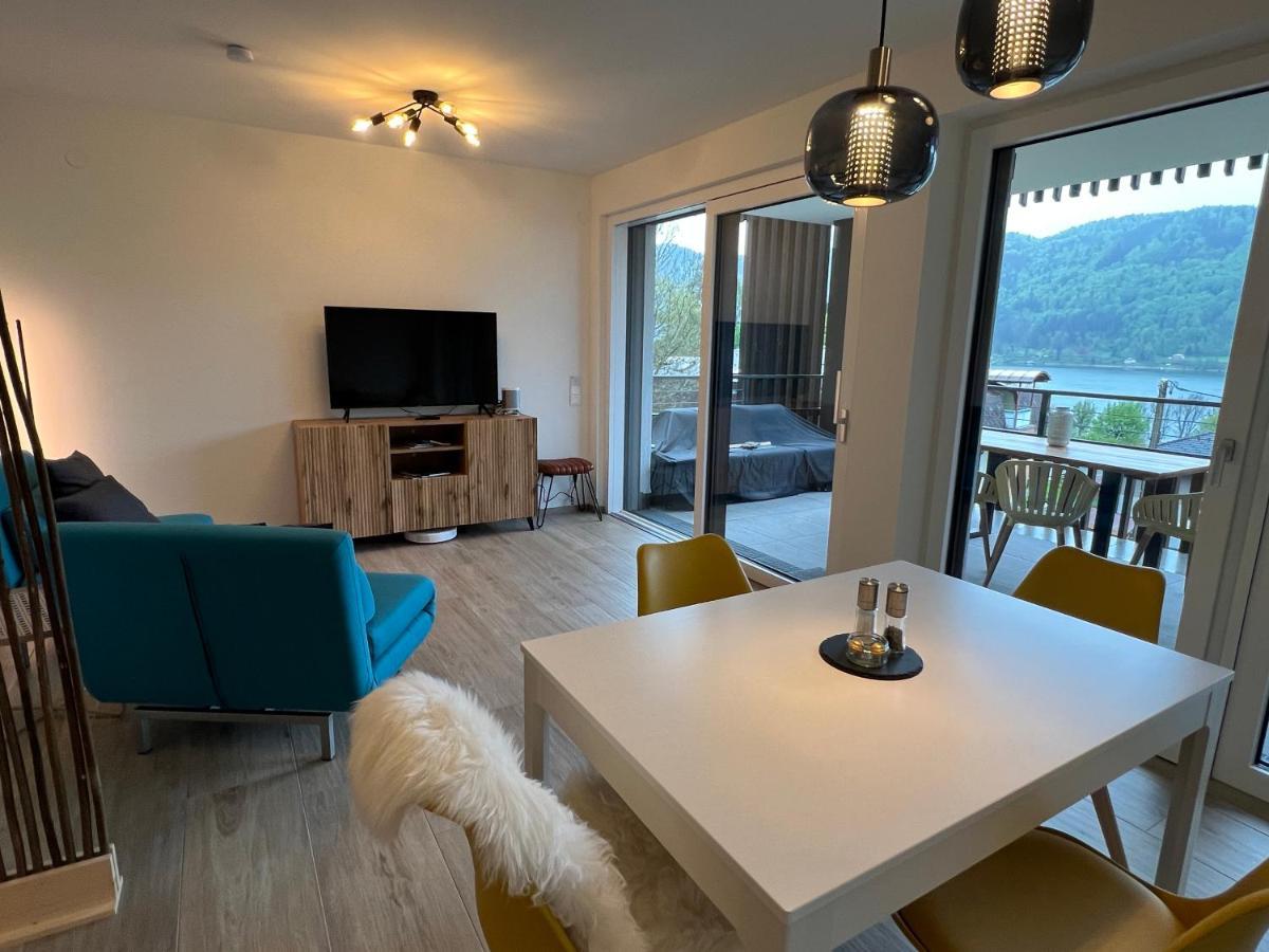 סאטנדורף Ferienwohnung Mit Seeblick - Ossiacher See Gerlitzen מראה חיצוני תמונה