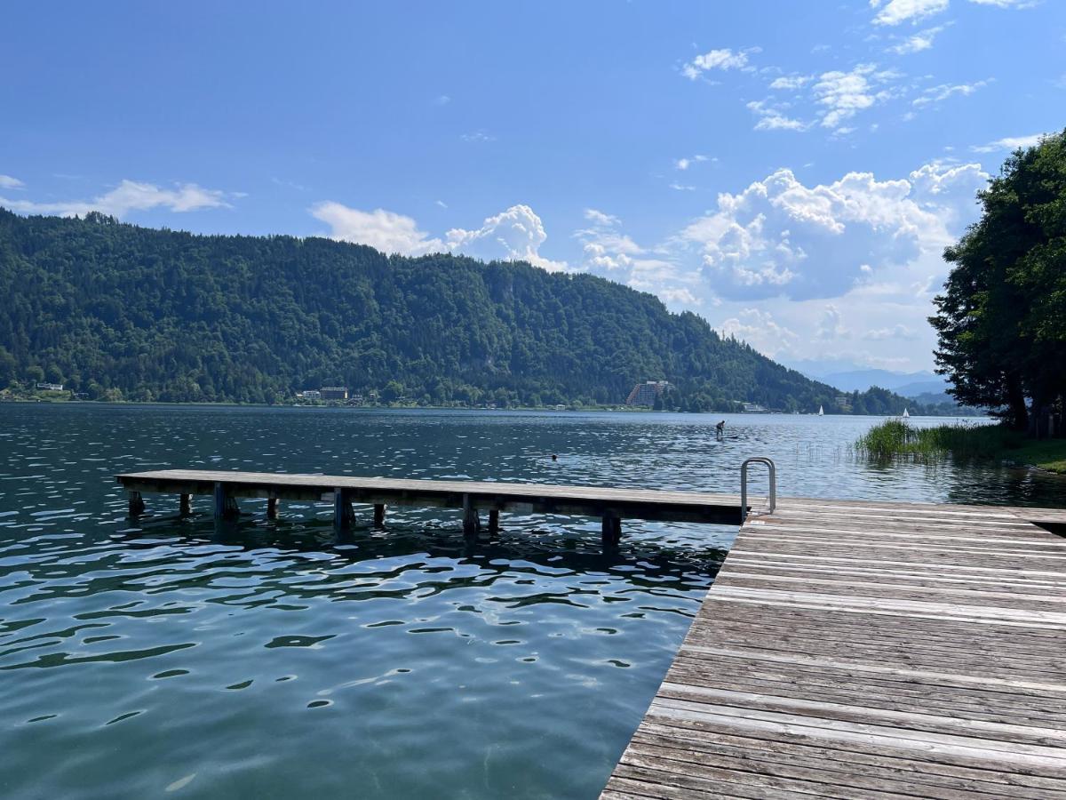 סאטנדורף Ferienwohnung Mit Seeblick - Ossiacher See Gerlitzen מראה חיצוני תמונה