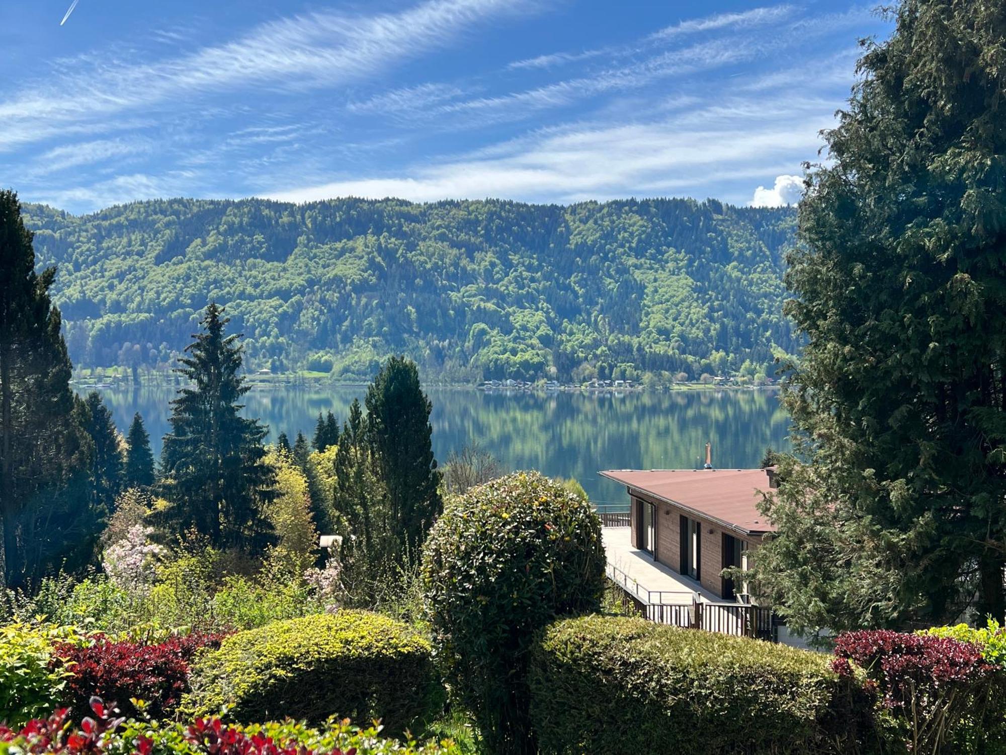 סאטנדורף Ferienwohnung Mit Seeblick - Ossiacher See Gerlitzen מראה חיצוני תמונה